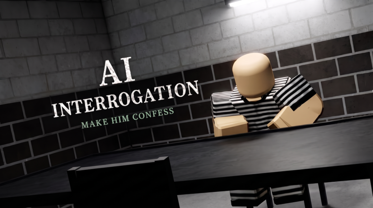 AI Interrogation official Roblox cover art